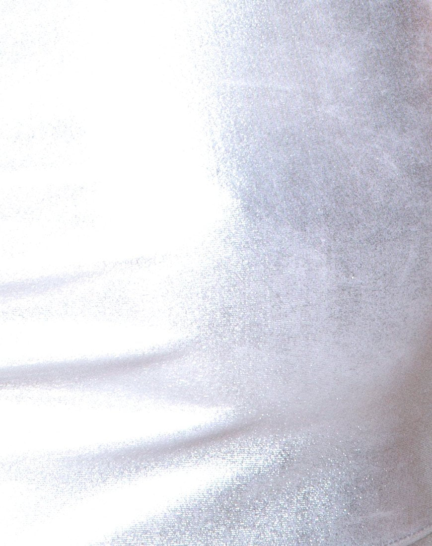 Immagine di Kini Crop Top in Spandex Argento