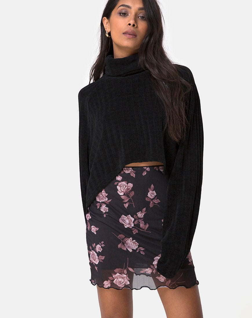 Gonna Kinnie in rosa scuro