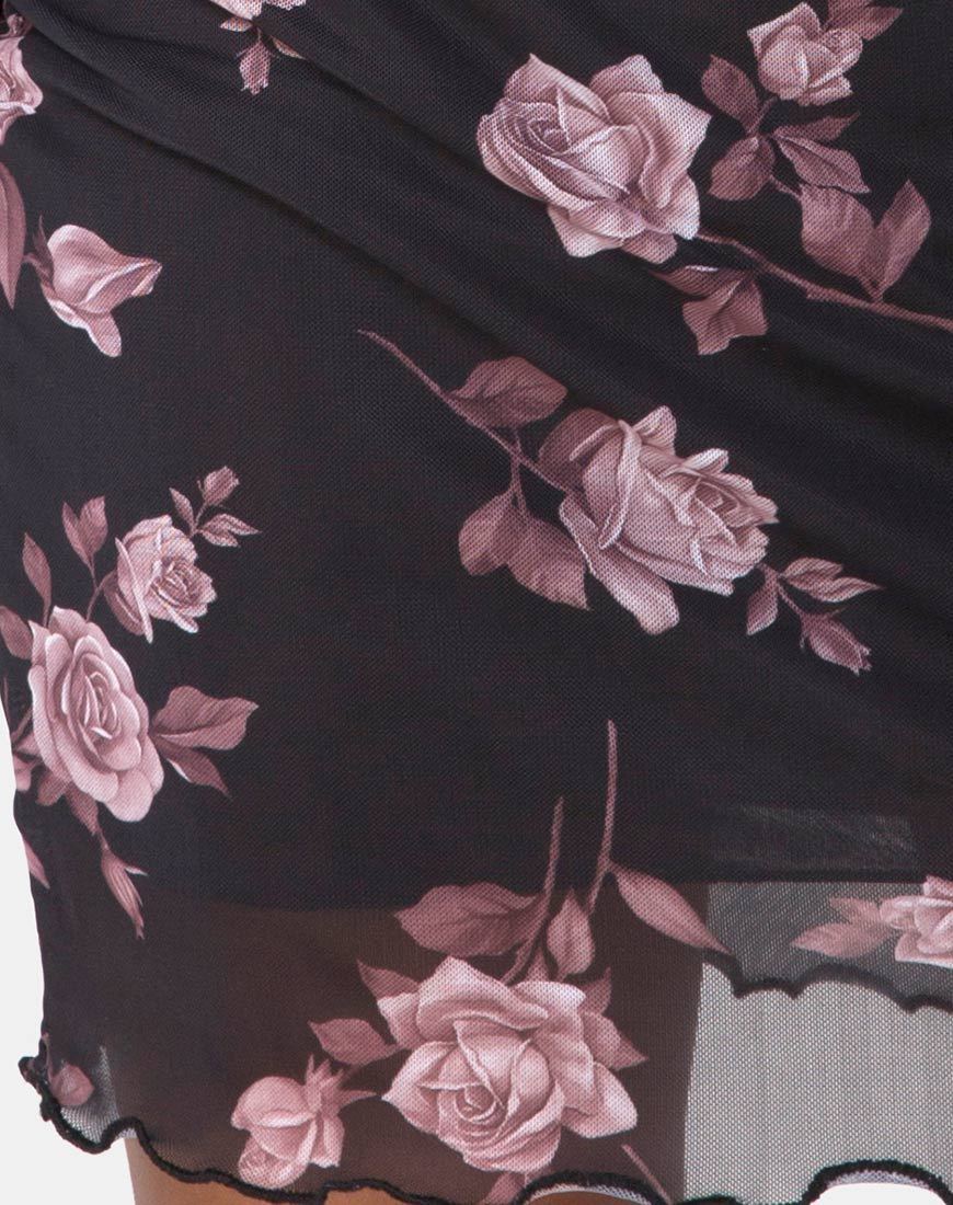Immagine di Kinnie Mini Gonna in Dusky Rose