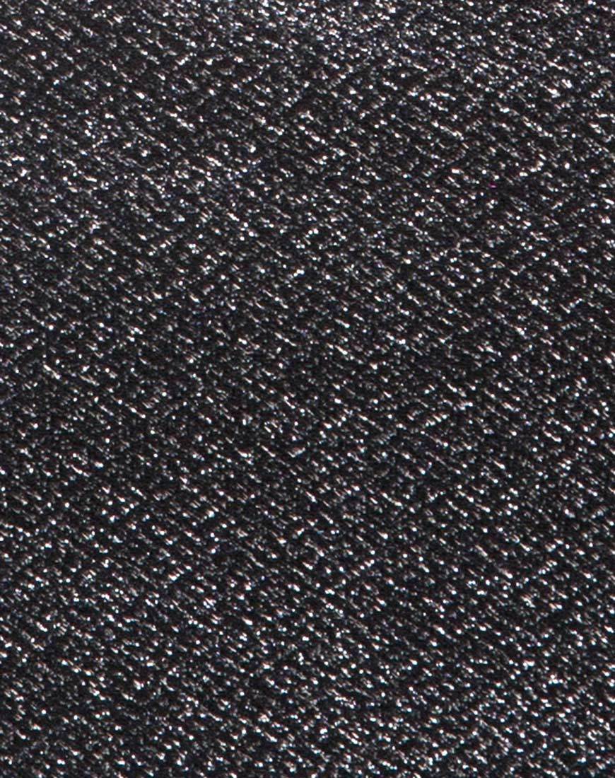 Immagine di Kozina Crop Top in argento glitterato