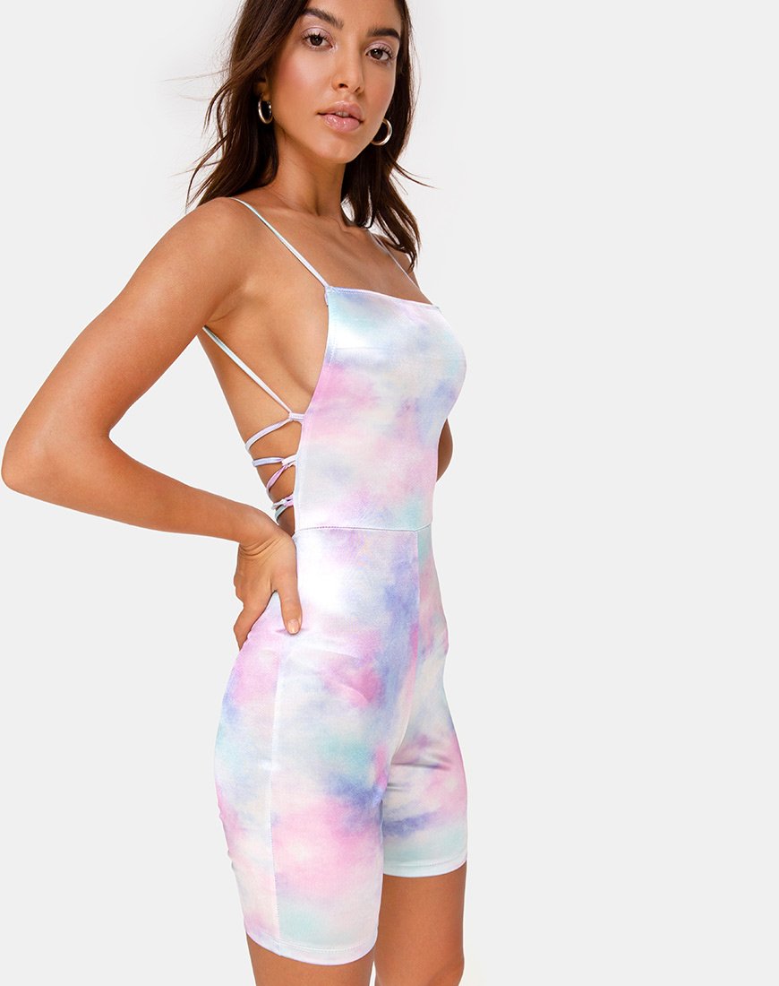 Unitard Kozu in tinta unita pastello