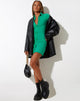 immagine di Luiza Mini Dress in Rib Blush Green