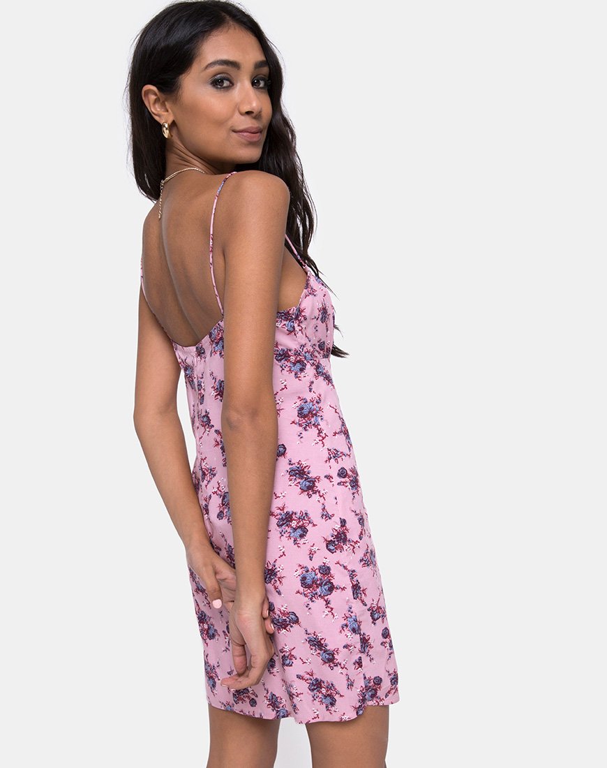 Immagine di Kumala Slip Dress in Soheila Floral Blush