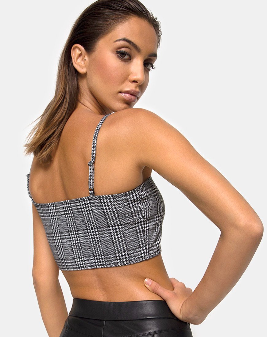 Immagine di Kyga Crop Top in Charles Check