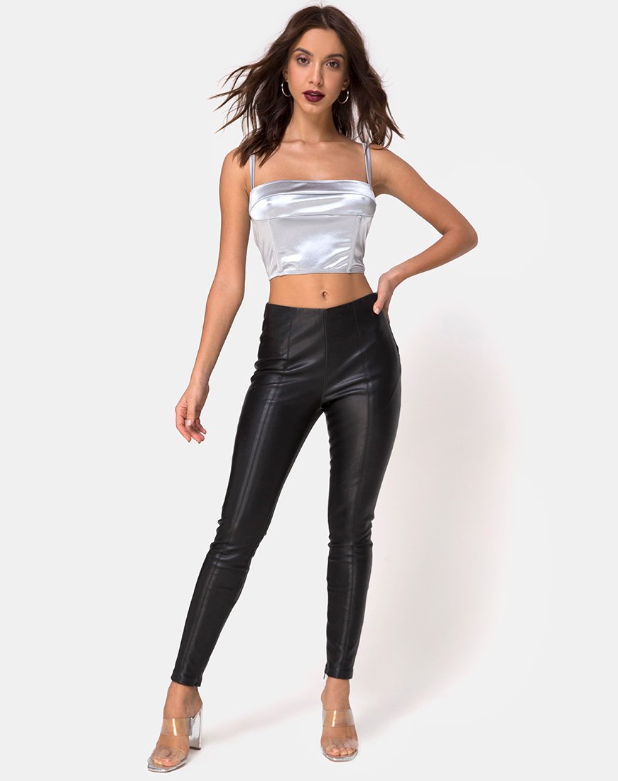 Immagine di Kynette Crop in satin ice silver