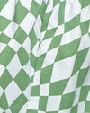 Bandiera quadrata verde