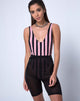 Immagine di Lalung Bodice in Campbell Stripe Rocks