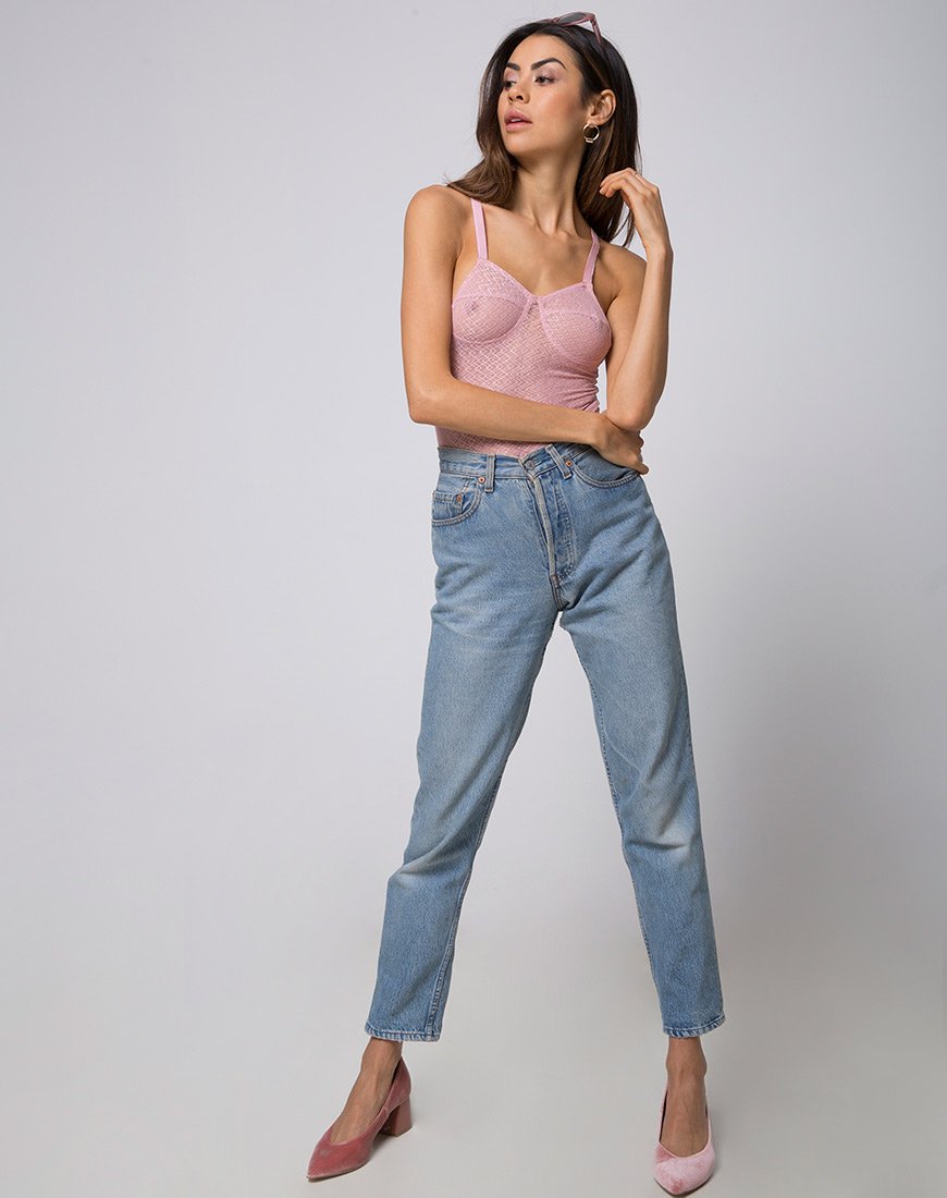 Immagine di Lanora Corpetto in maglia Lacey Blush