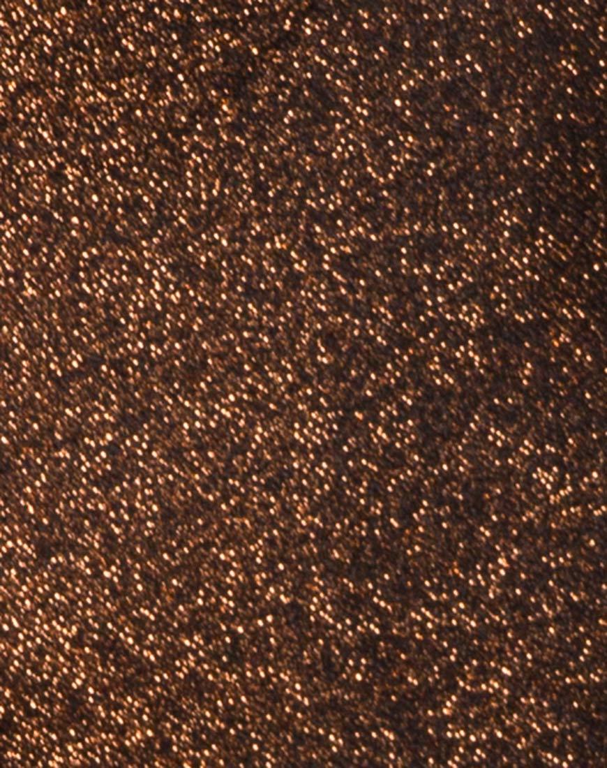 Immagine di Lanti Corpetto in Lurex Glitterato Bronzo