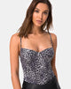 Immagine di Lanti Bodice in Rar Leopard Grey
