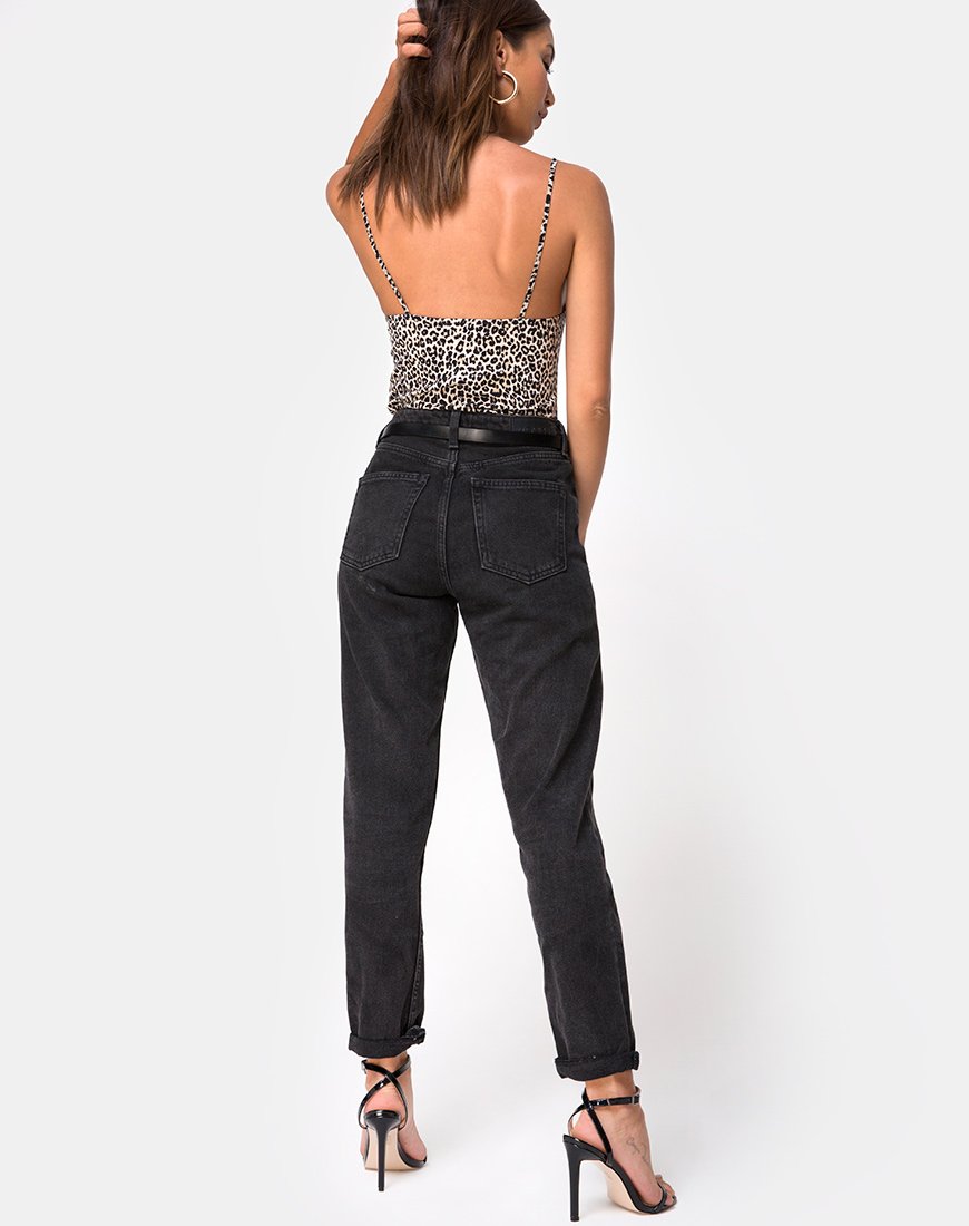 Immagine di Lanti Bodice in Rar Leopard Brown