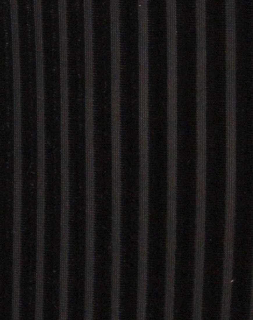 Immagine di Lao Corpetto a tuffo in nero a strisce trasparenti