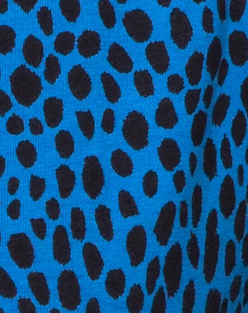 Immagine del corpetto Lao in blu gatto selvatico