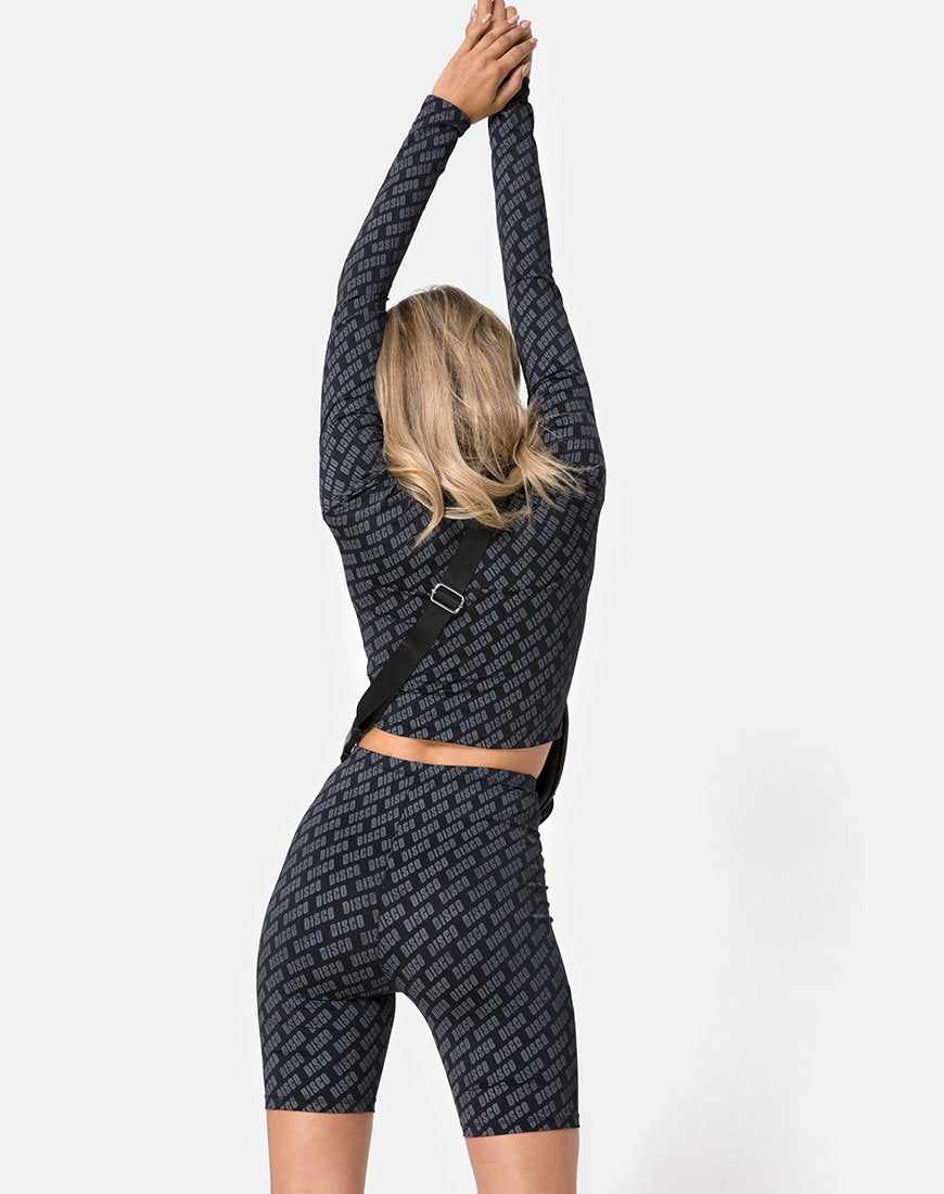 Immagine di Cycle Short in Diagonal Disco Silver