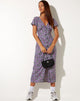 Immagine di Larin Midi Dress in Lilac Blossom
