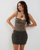 Immagine di Lashi Strappy Cami Top in Mini Cheetah