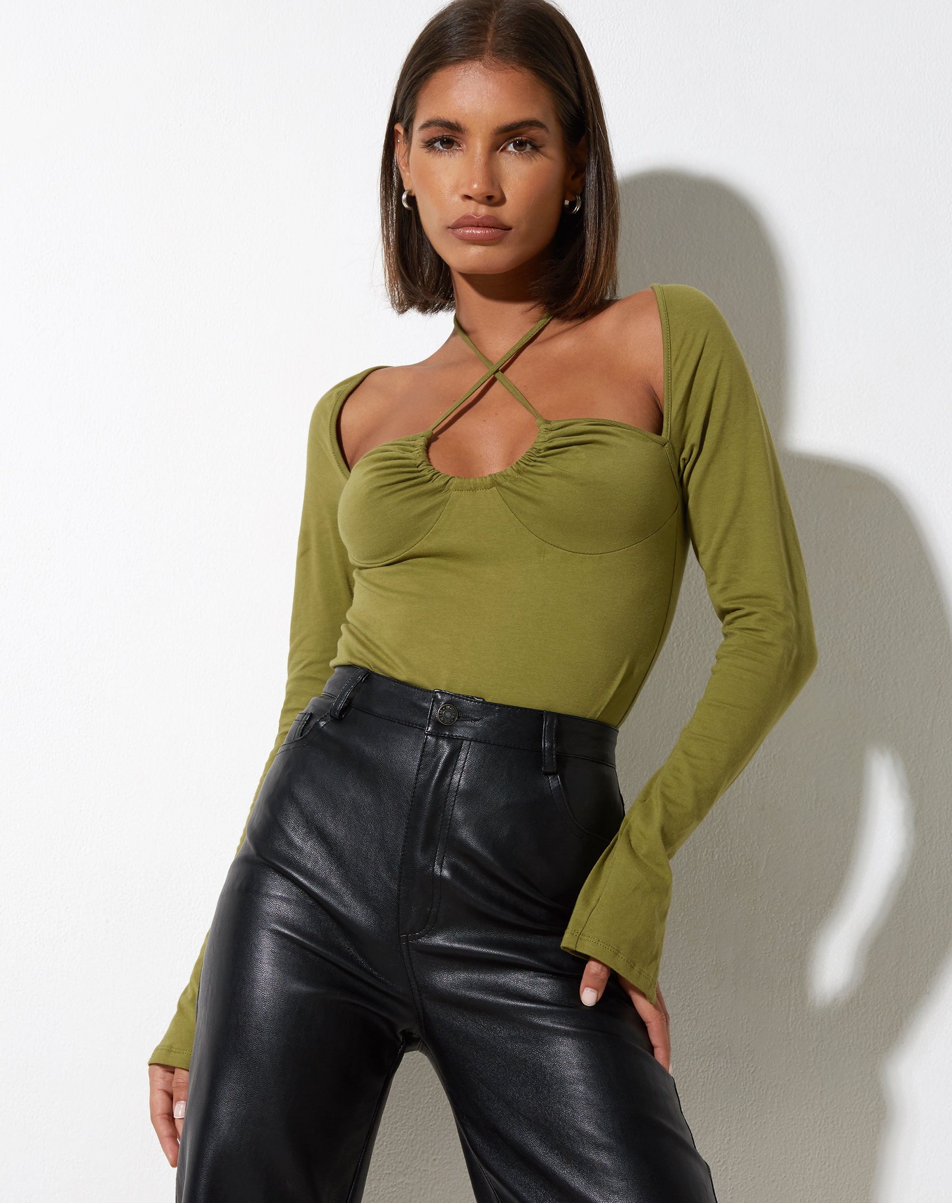 immagine di Lasira Bodice in Khaki