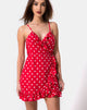 Immagine di Lasky Dress in Medium Polka Rosso e Bianco