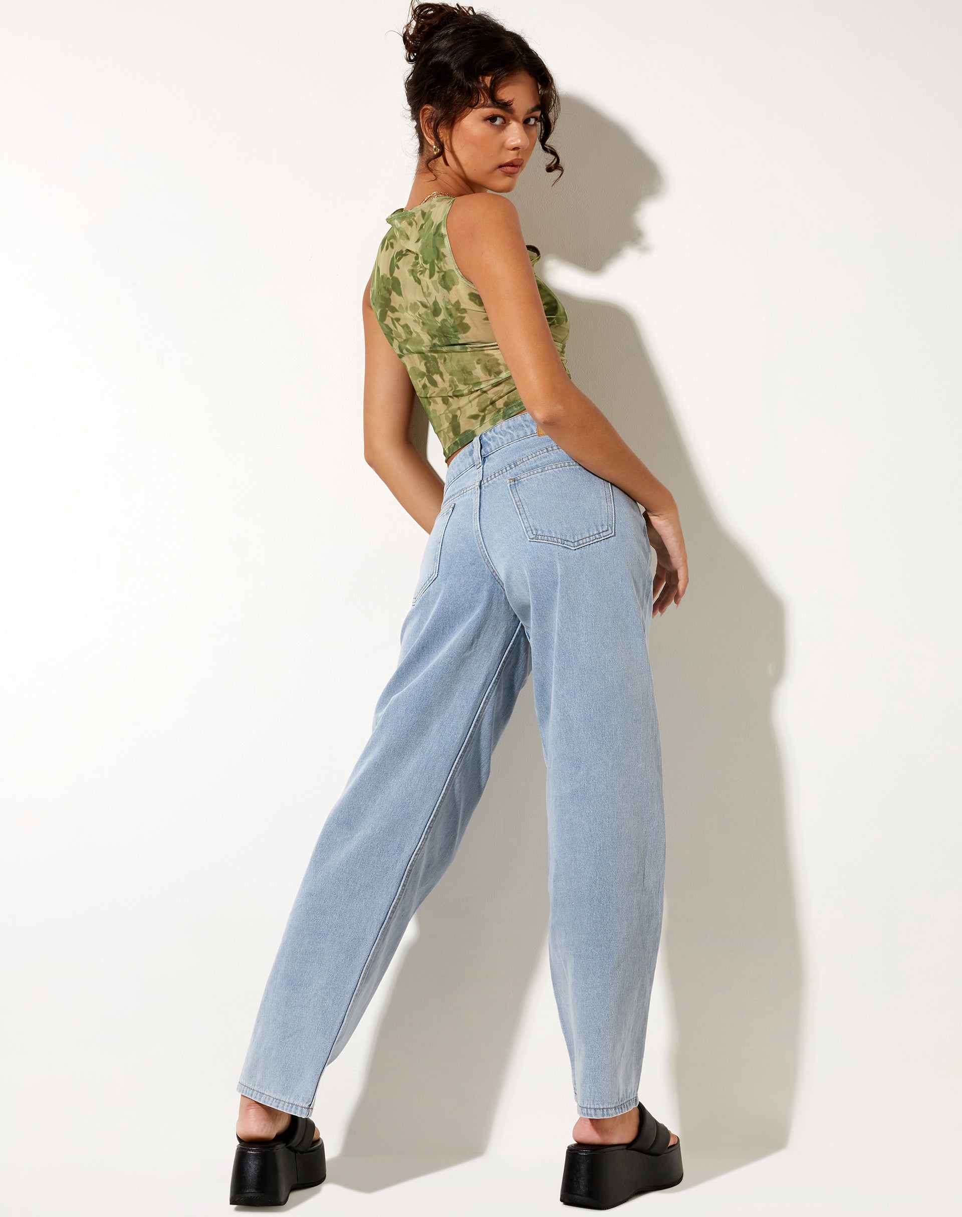 Immagine di Lasa Gilet Top in blurred Floral