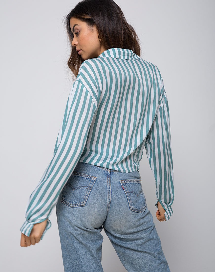 Camicia Lauv a righe medie