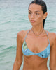 immagine di Laufey Bikini Top in Blurred Orchid Blue