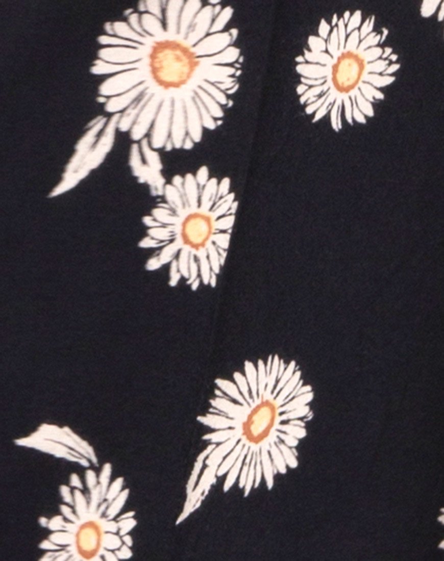 Immagine di Laya Wrap Top in Grunge Daisy Floral