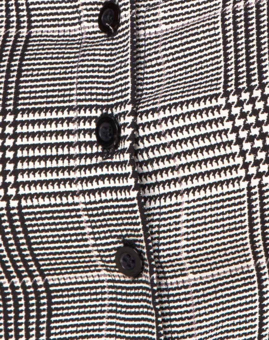 Immagine di Legia Crop Top in Charles Check Grigio