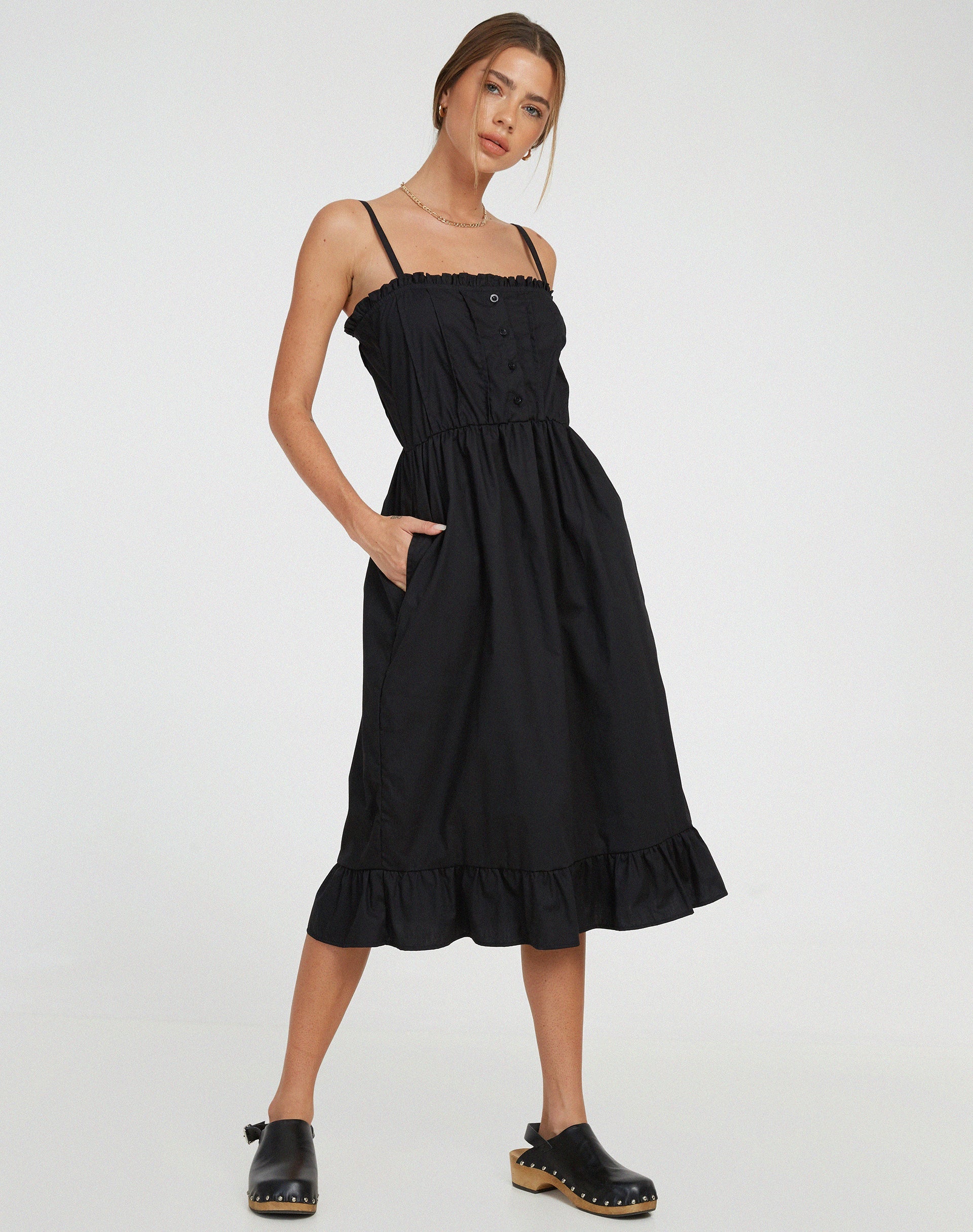 immagine di Lennox Midi Dress nero