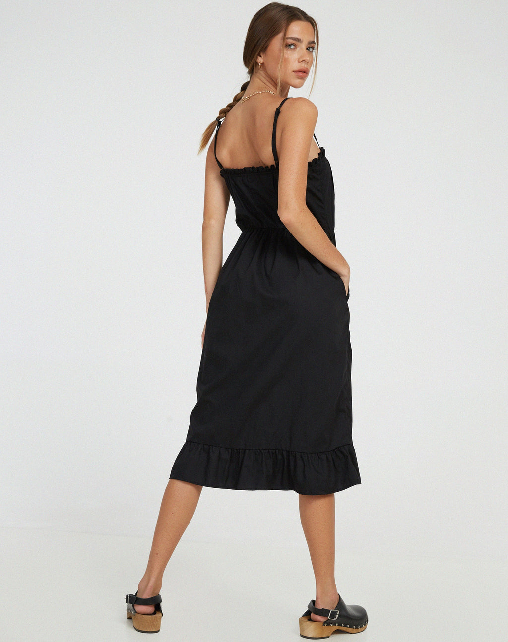 Lennox - Vestito midi nero