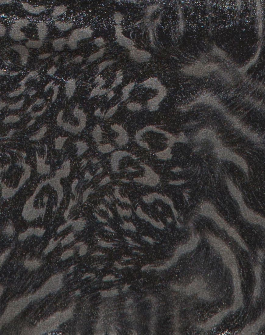 Immagine di Leo Bodycon Dress in Animal Slinky