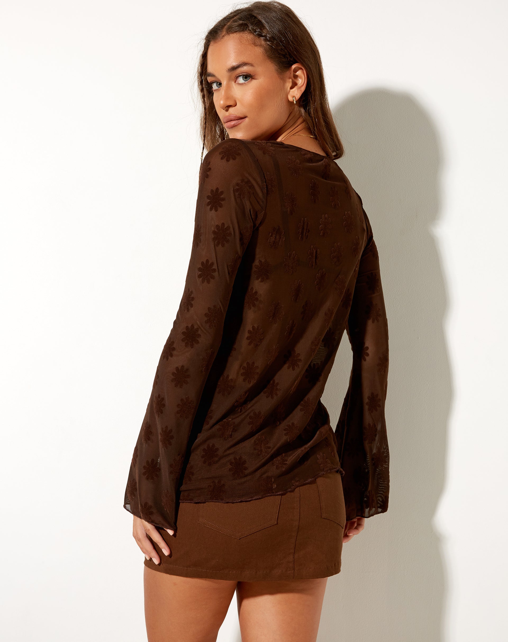 Immagine di Leon Cardi in marrone Flock Daisy