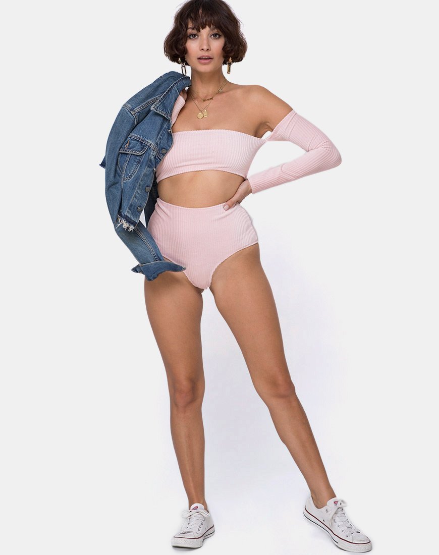 Immagine di Lesta Short in maglia vaporosa Candy