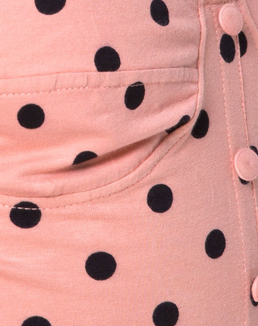 Immagine di Leva Bodice in New Polka Nude Nero