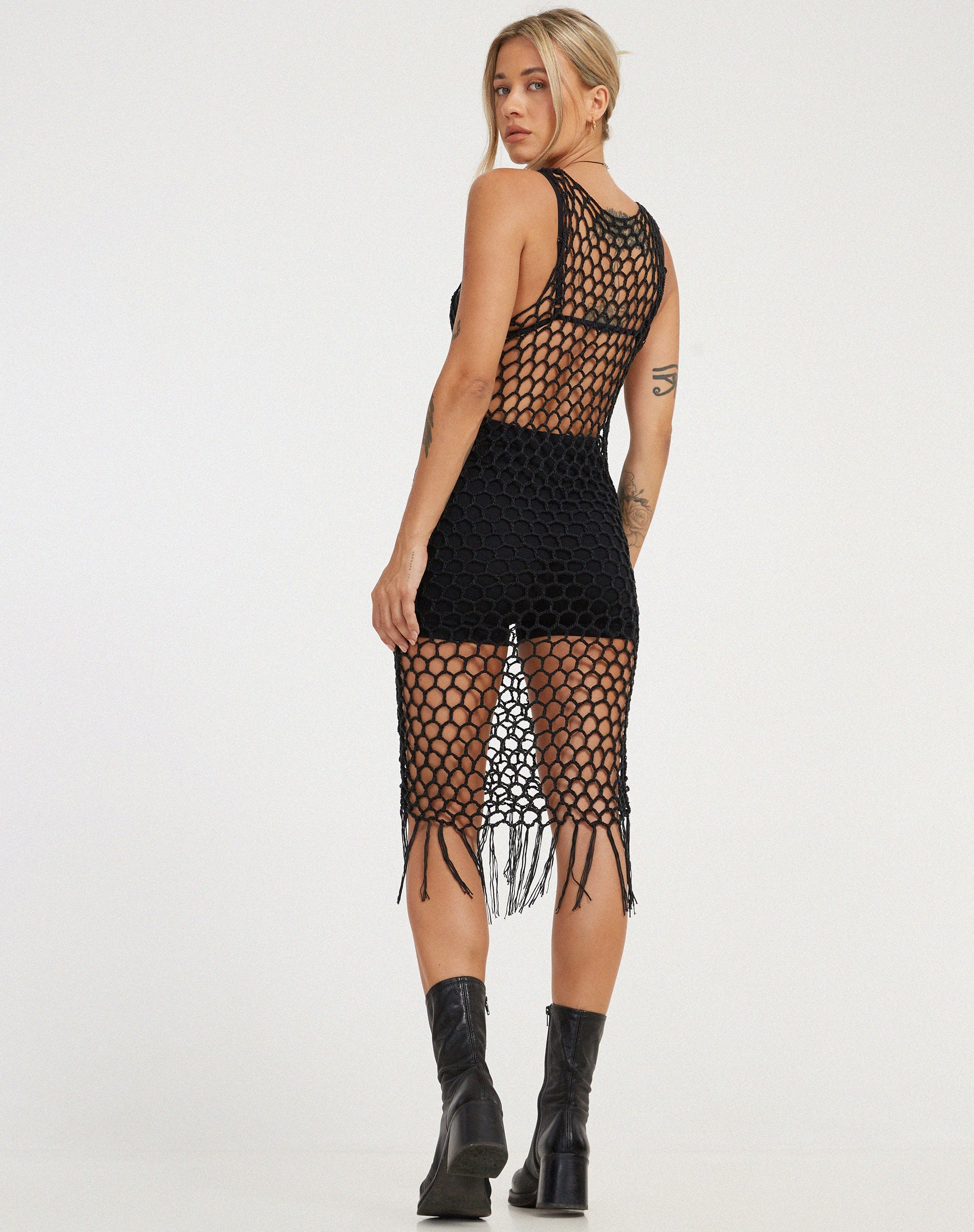 immagine di Levio Midi Dress in nero