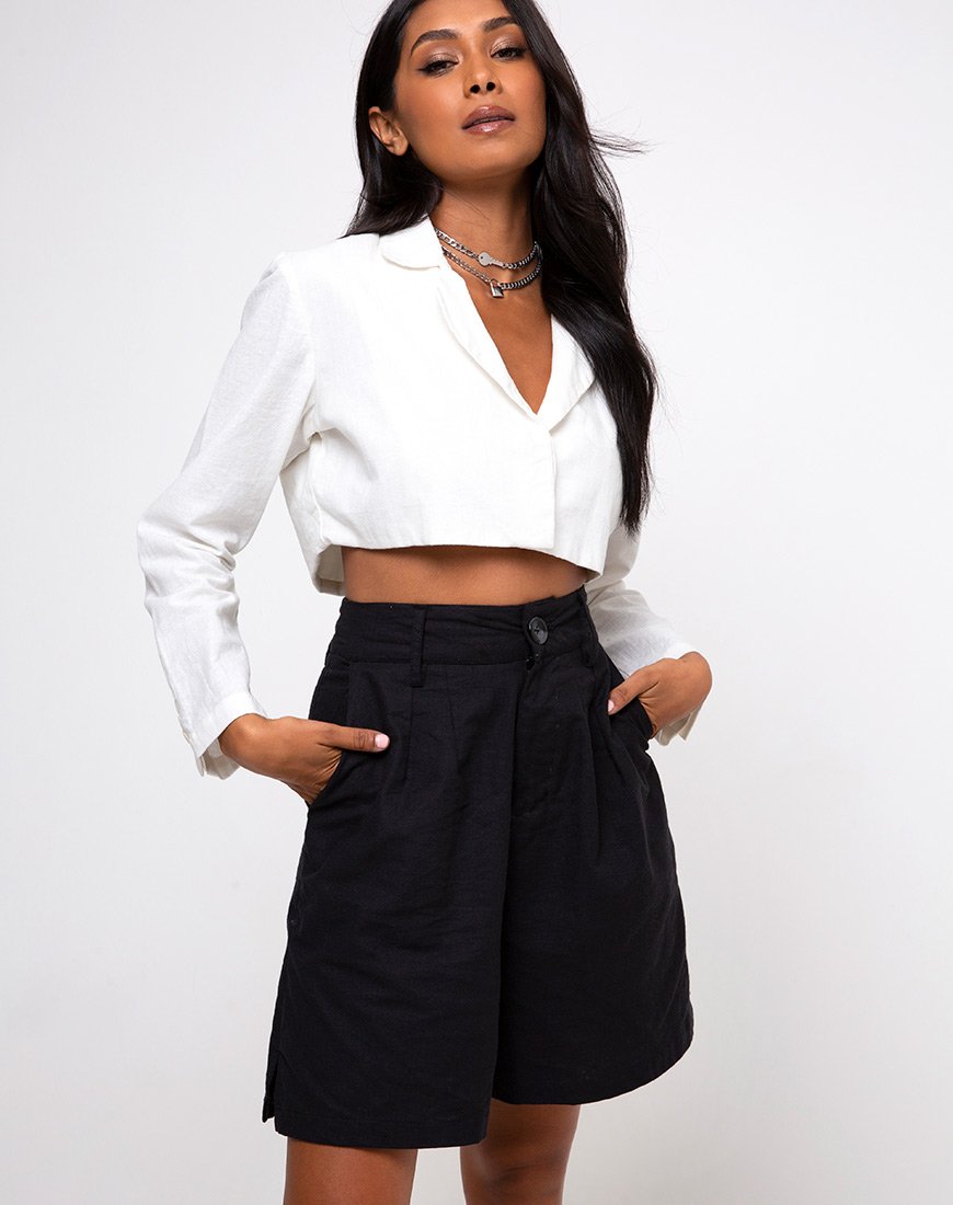 Pantaloncini Lexta in nero