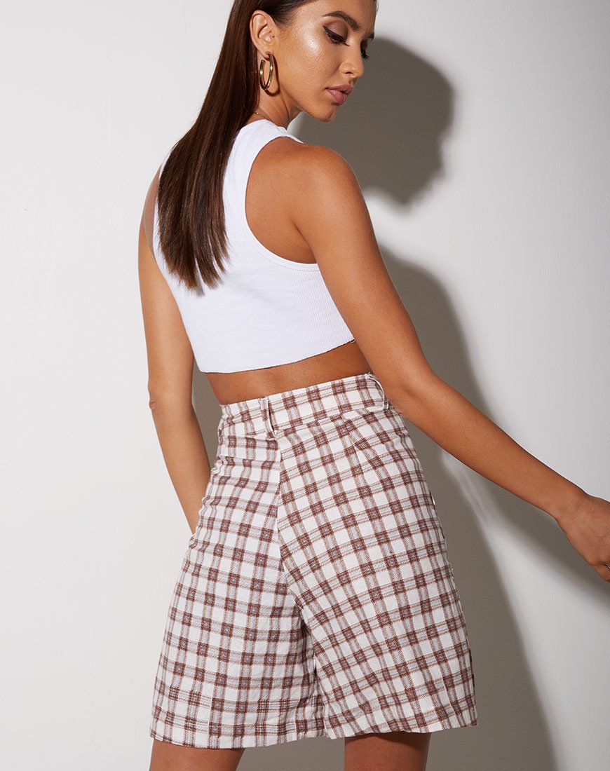 Immagine di Lexta Short in Checkmate Brown