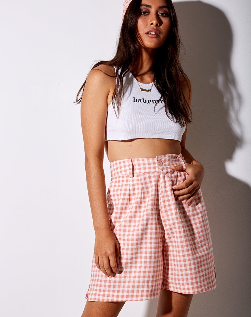 Immagine di Lexta Short in Pink Check