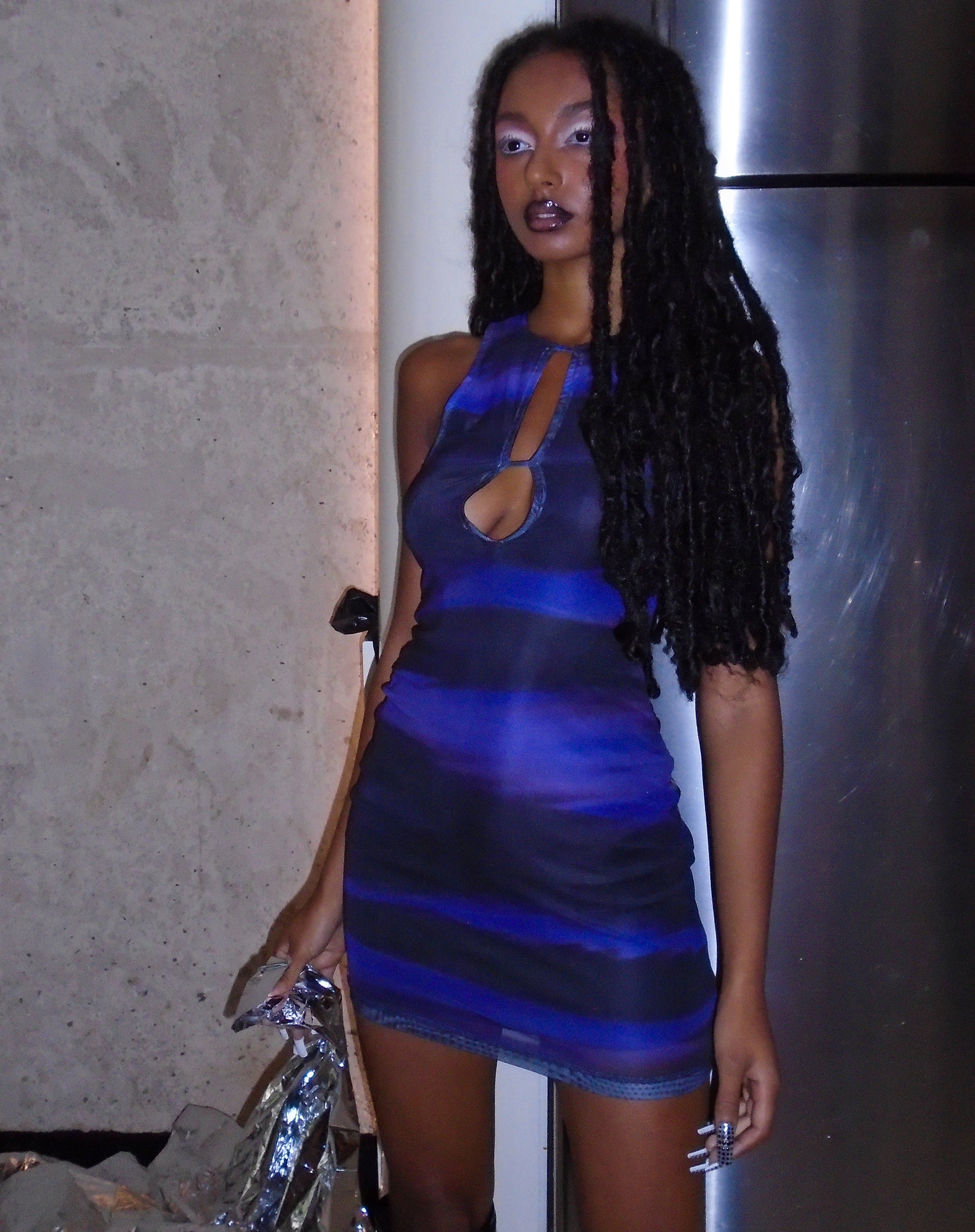 Immagine di Alannah Bodycon Dress in Cosmic Melt