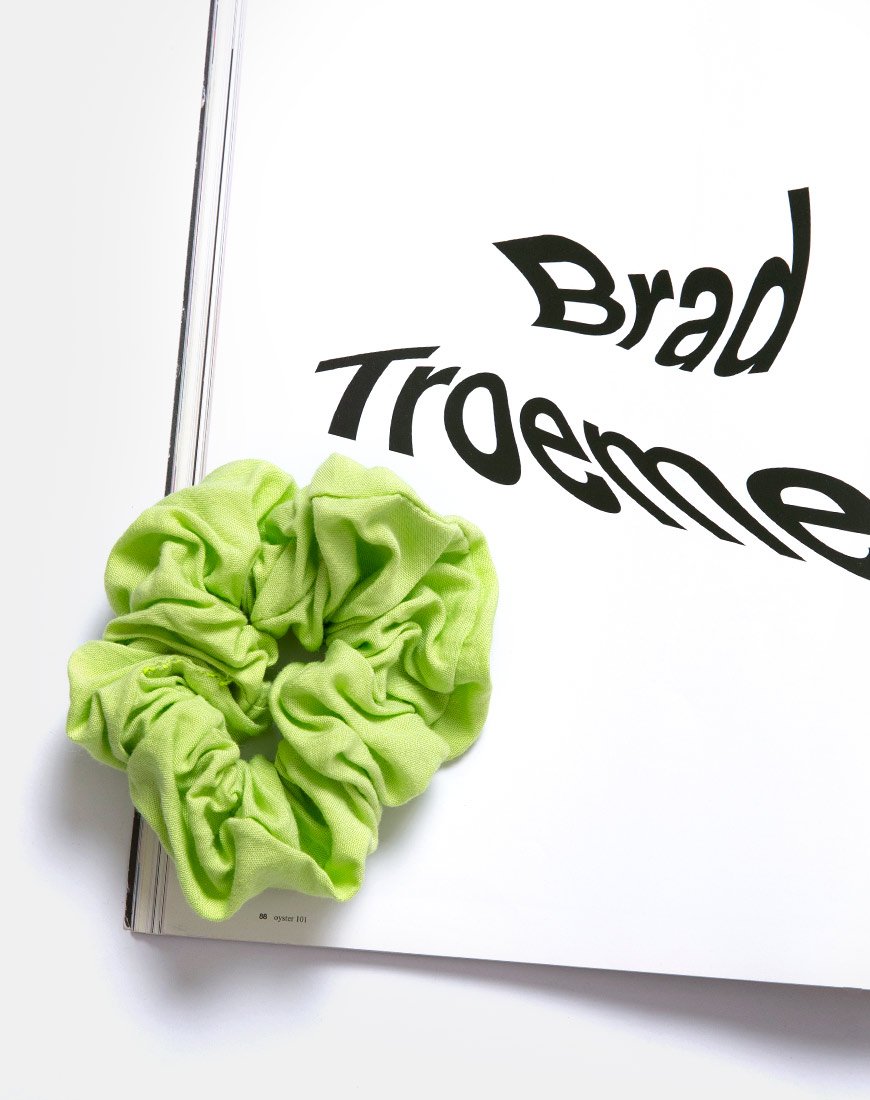 Scrunchie in lime
