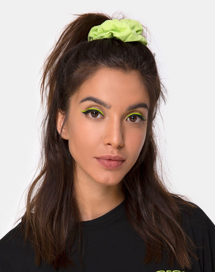 Scrunchie in lime