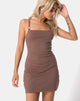 Immagine di Limsie Dress in Cacao con rettangolo quadrato