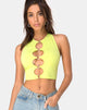 Immagine di Lini Crop Top in Lime