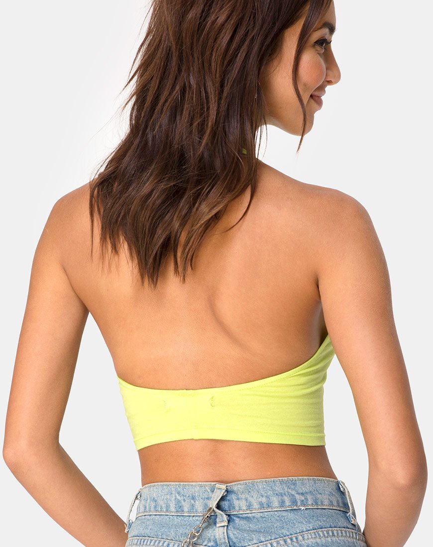 Top Lini in lime