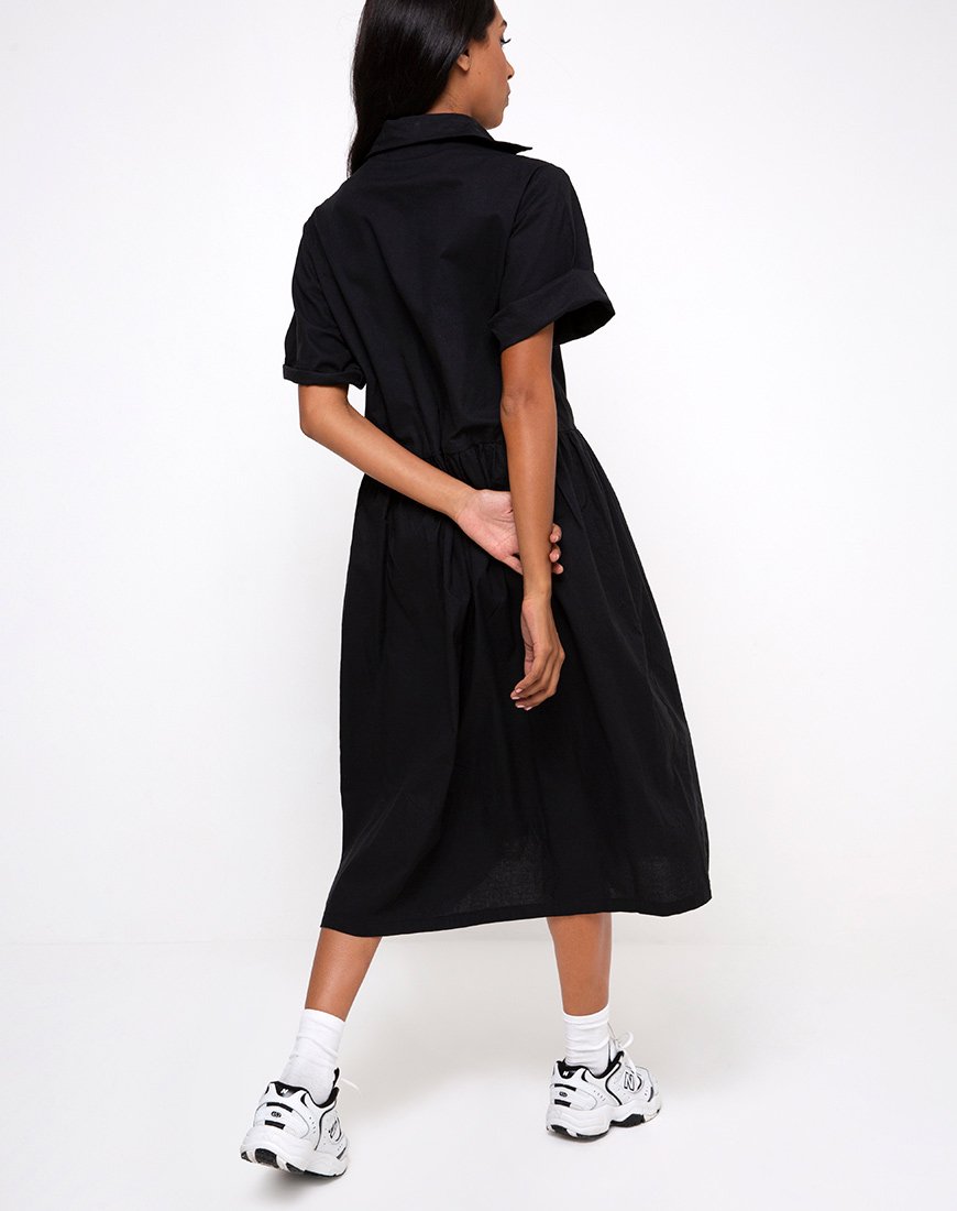 Immagine di Lista Midi Dress in nero