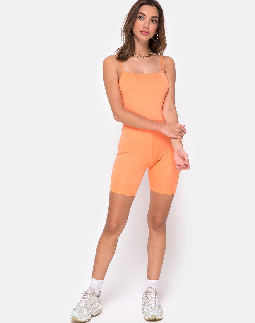 Immagine di Lita Unitard in arancione fluo