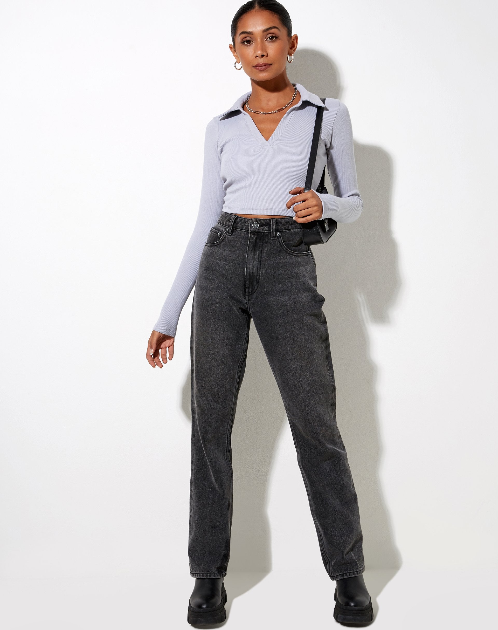 Immagine di Lody Crop Top in Lunar Rock