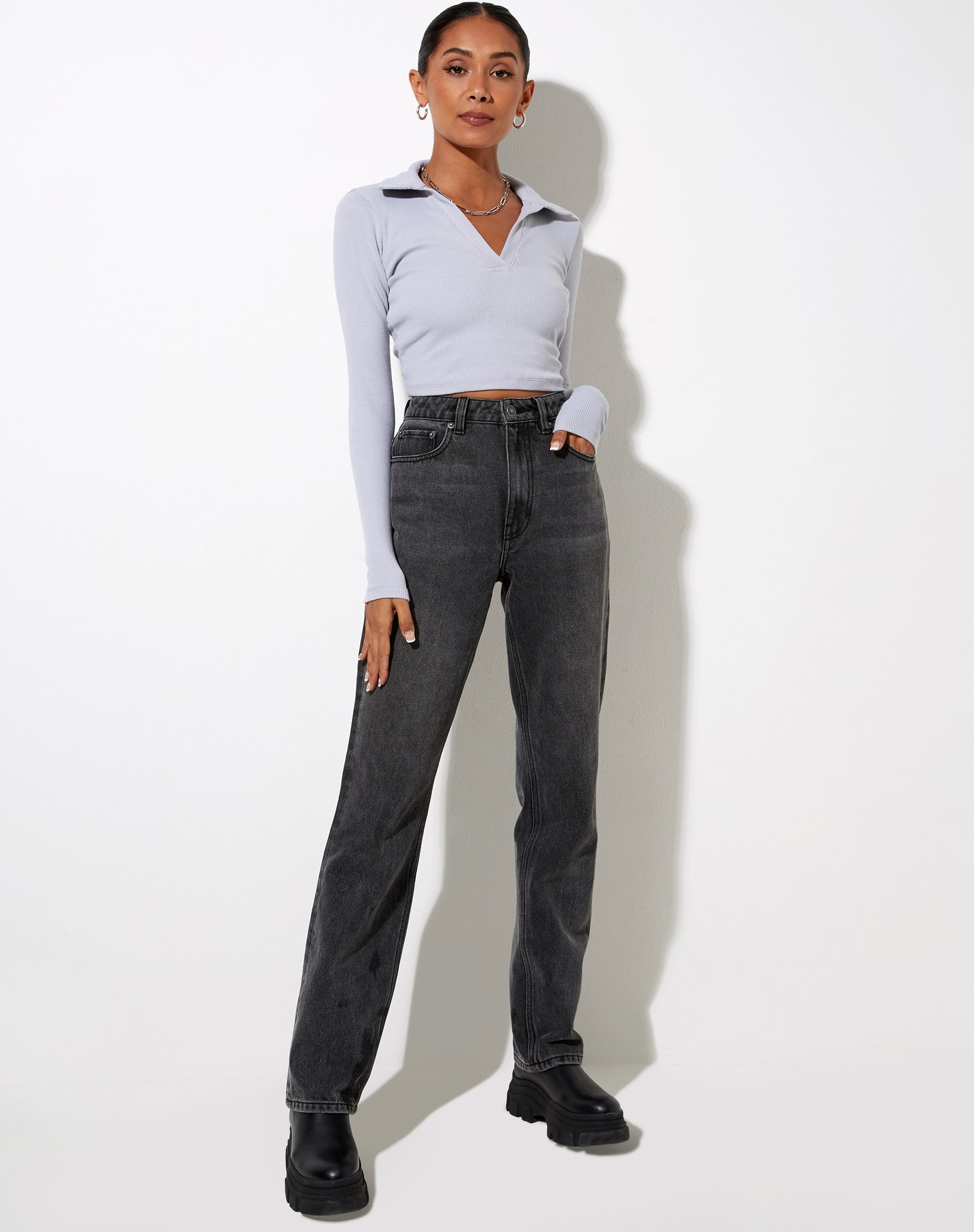 Immagine di Lody Crop Top in Lunar Rock