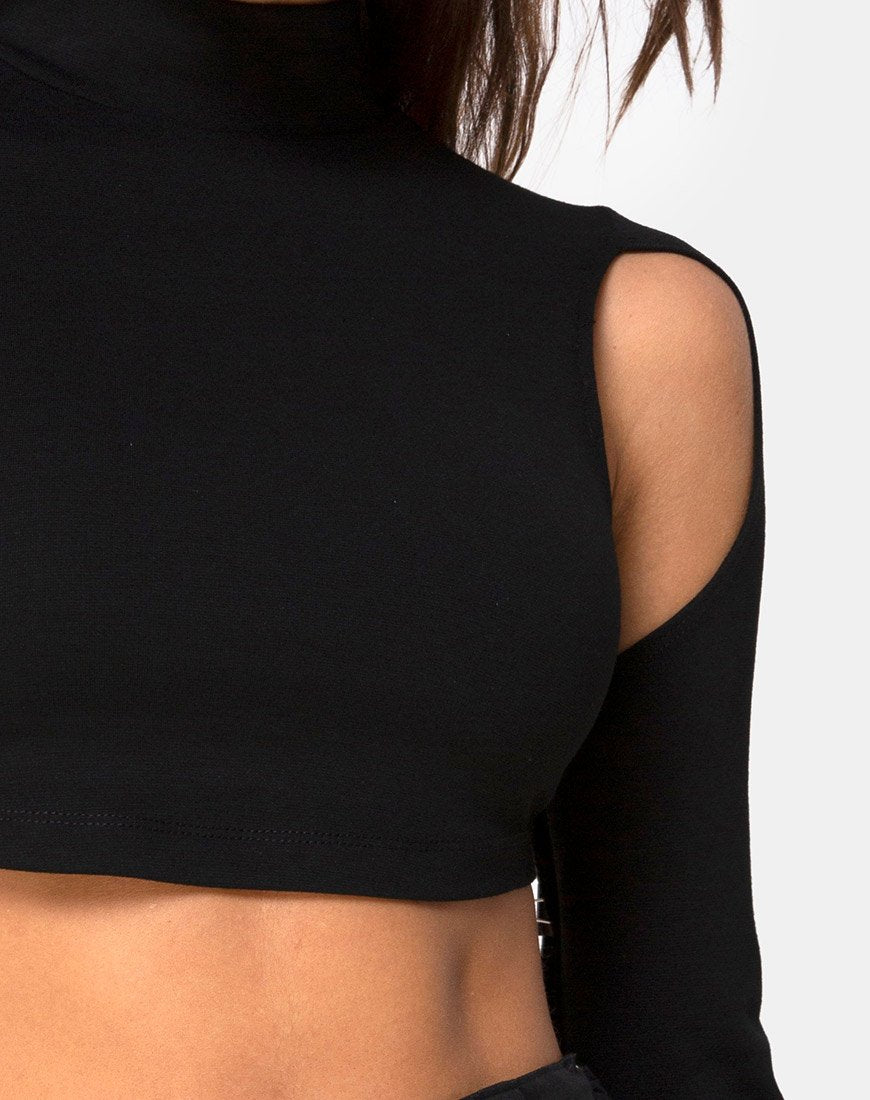 Immagine di Lomiva Crop Top in nero