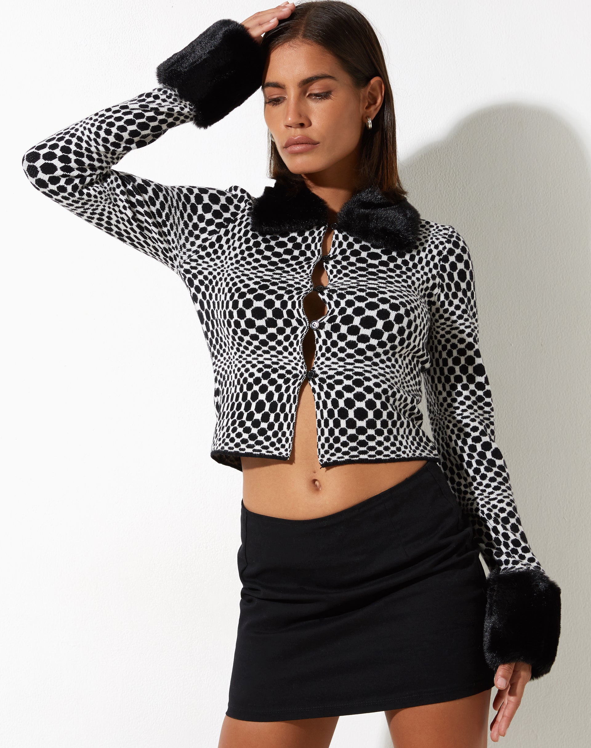 Immagine di Lorita Cardi in Piazza Optic Monochrome Bianco e Nero