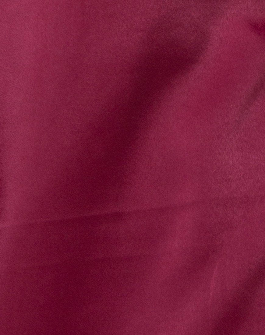 Immagine di Lucille Slip Dress in Borgogna